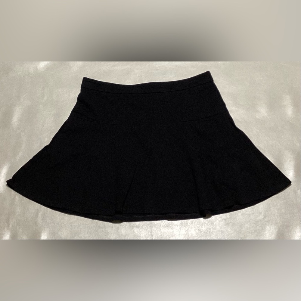 Banana Republic Black Skater Skirt